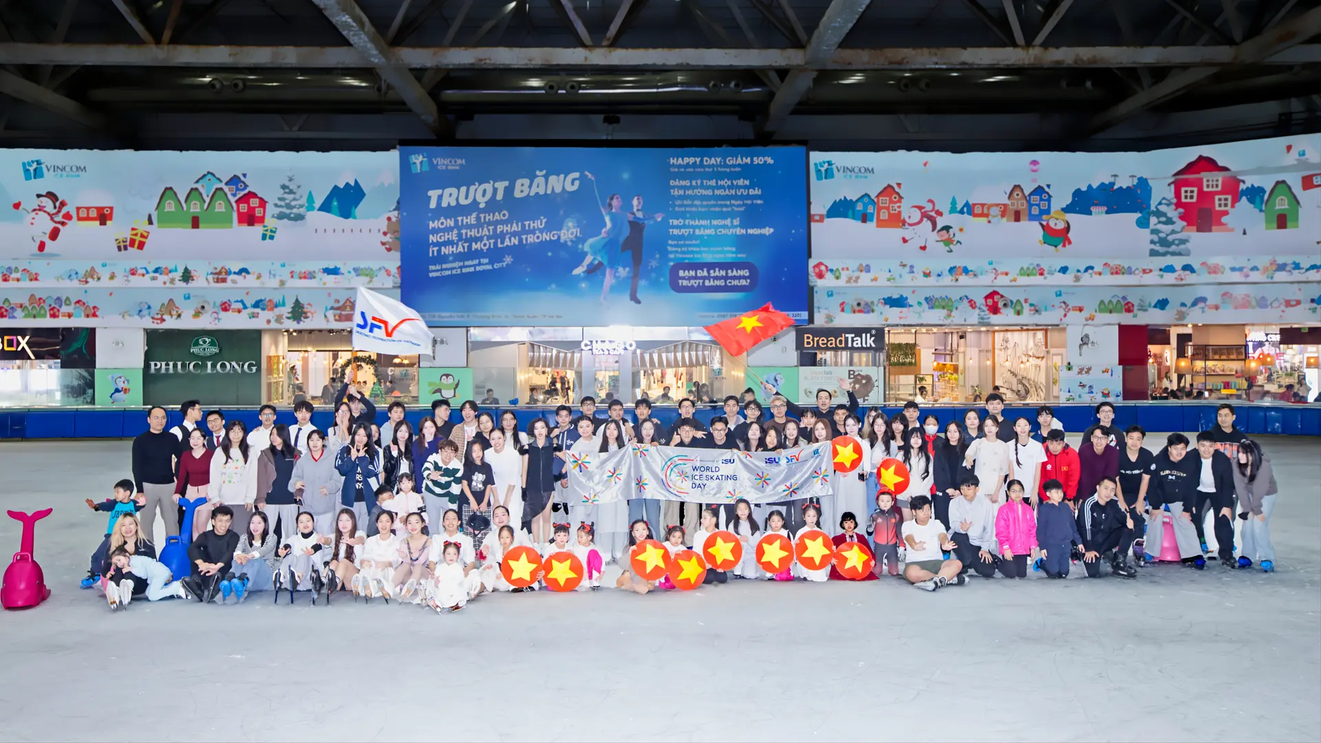 Sôi nổi ngày hội Trượt băng thế giới 2025